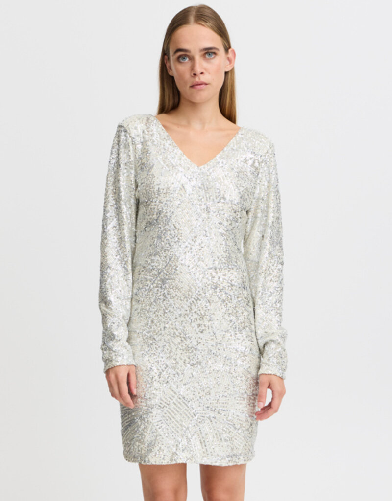 ICHI Fauca Sequin Dress