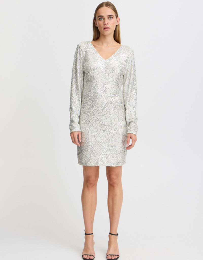 ICHI Fauca Sequin Dress