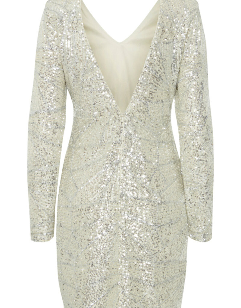 ICHI Fauca Sequin Dress