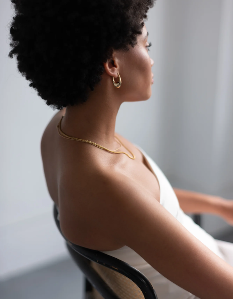 Lisbeth Emmeline Oval Hoops