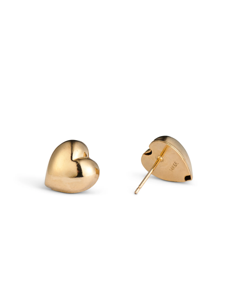 Lisbeth Baby Heart Studs