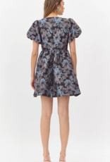 Greylin Briella Jacquard Mini Dress