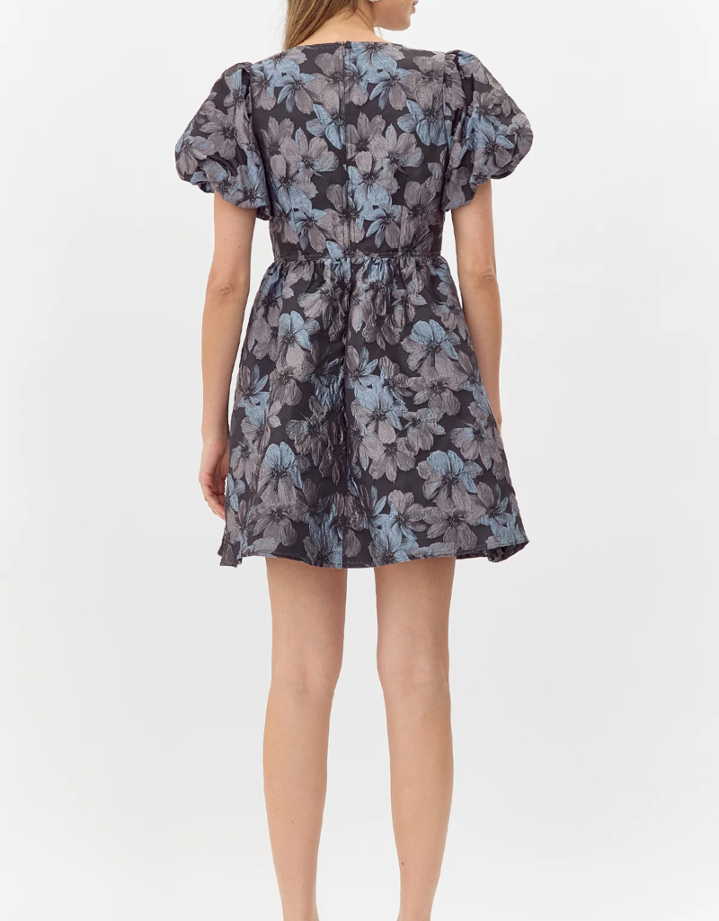 Greylin Briella Jacquard Mini Dress
