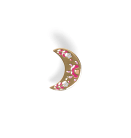 Des Petits Hauts Des Petits Hauts - Oto Crescent Moon Pin Brooch