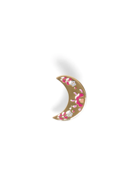 Des Petits Hauts Des Petits Hauts - Oto Crescent Moon Pin Brooch