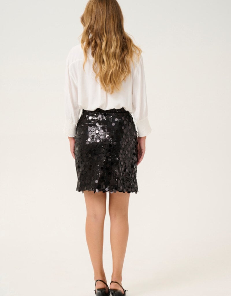 Cream Sparkle Skirt