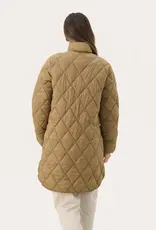 Part Two Olilas Quilted Jacket in Ermine