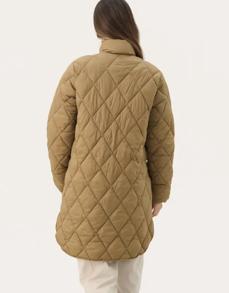 Part Two Olilas Quilted Jacket in Ermine