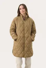 Part Two Olilas Quilted Jacket in Ermine