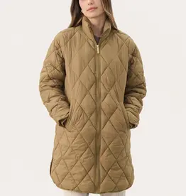 Part Two Olilas Quilted Jacket in Ermine