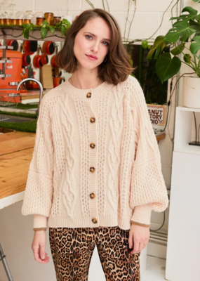 Cara and the Sky Brigit Balloon Sleeve Cardigan *Only One Left - Medium* *Fits Large*