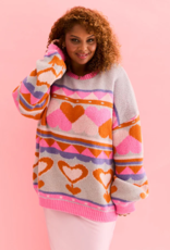 Cara and the Sky Poppy Heart Jumper