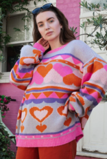Cara and the Sky Poppy Heart Jumper