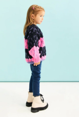 Cara and the Sky Marissa Mini Me Bubble Stitch Stripe Jumper