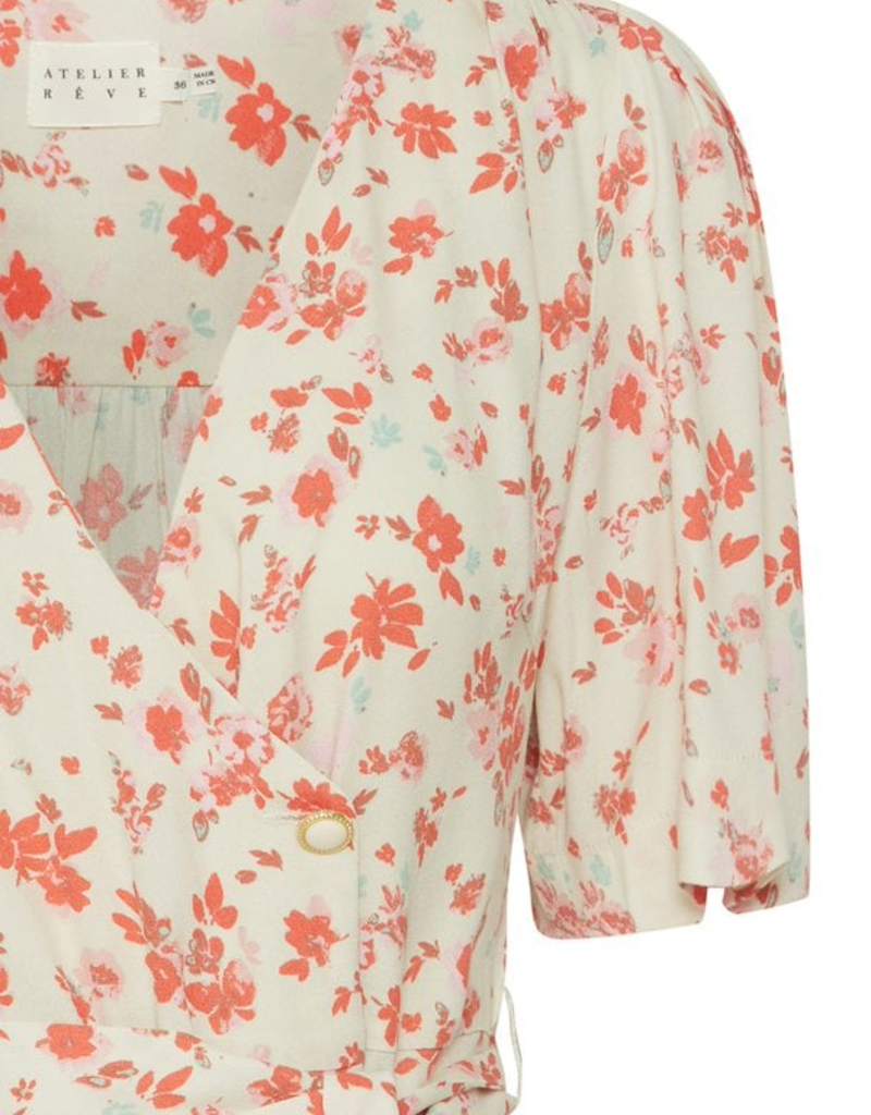 Atelier Reve Rosie Floral Wrap Top