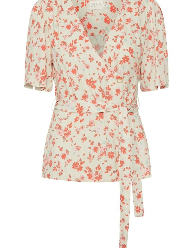 Atelier Reve Rosie Floral Wrap Top