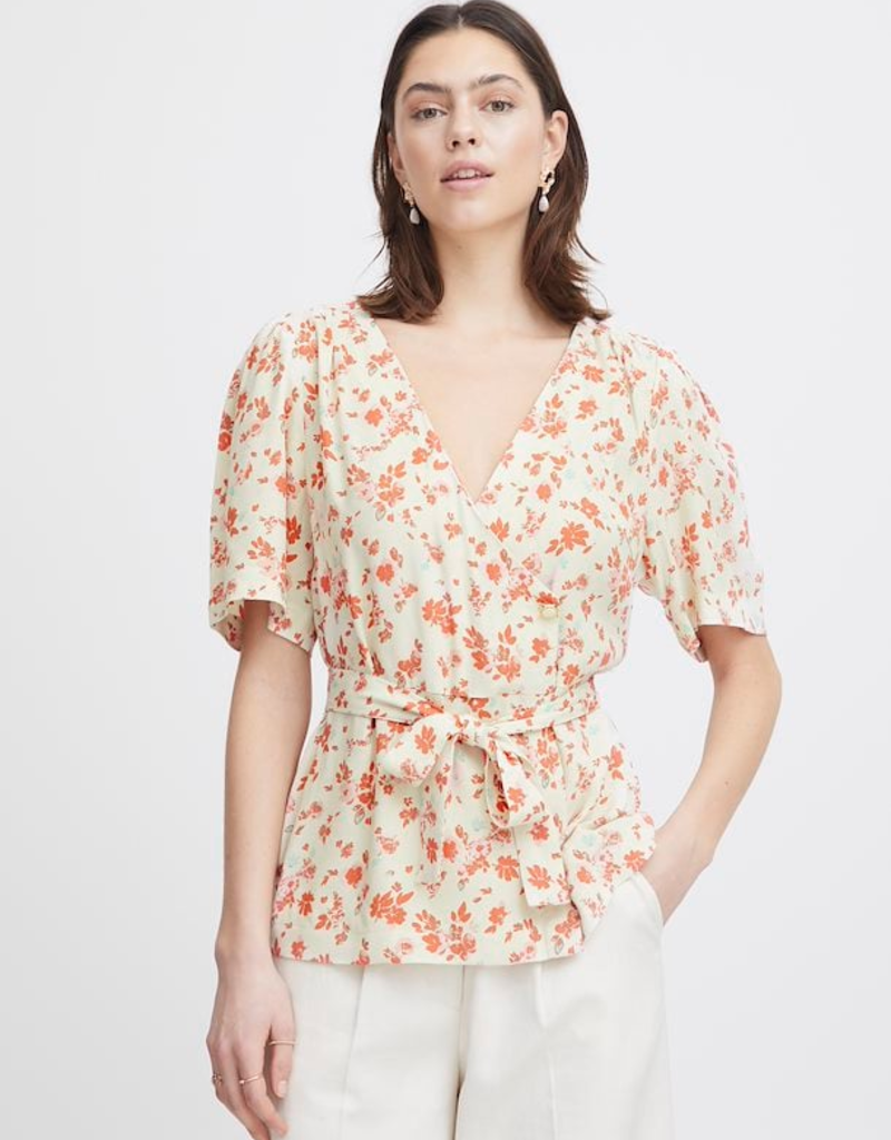 Atelier Reve Rosie Floral Wrap Top