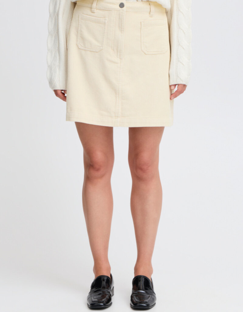 B.Young Danna Corduroy Mini Skirt