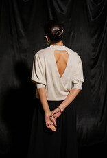Kaffe Regina Short Sleeve Shimmer Pullover