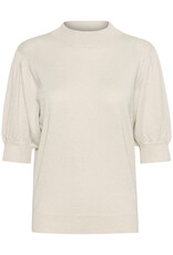 Kaffe Regina Short Sleeve Shimmer Pullover