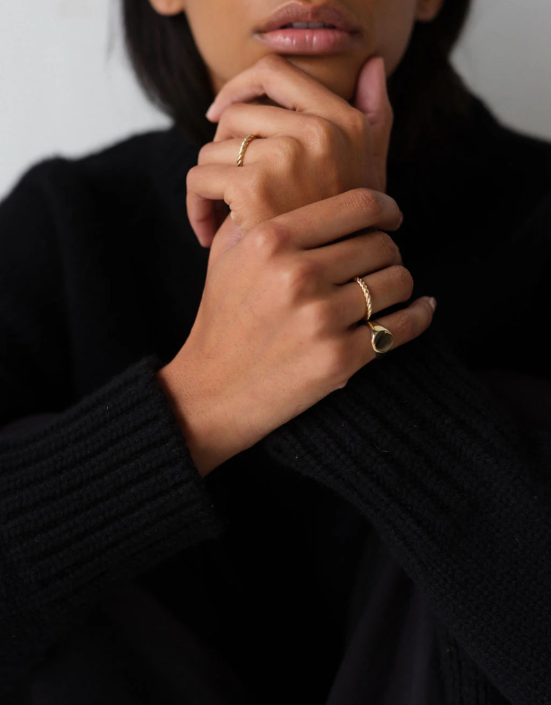 Lisbeth Corda Twisted Gold Ring