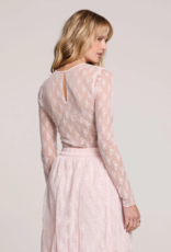 Saltwater Luxe Peony Sheer Lace Top