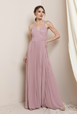 Soieblu Sequoia Sequin Wrap Dress in Dusty Rose (FINAL SALE)