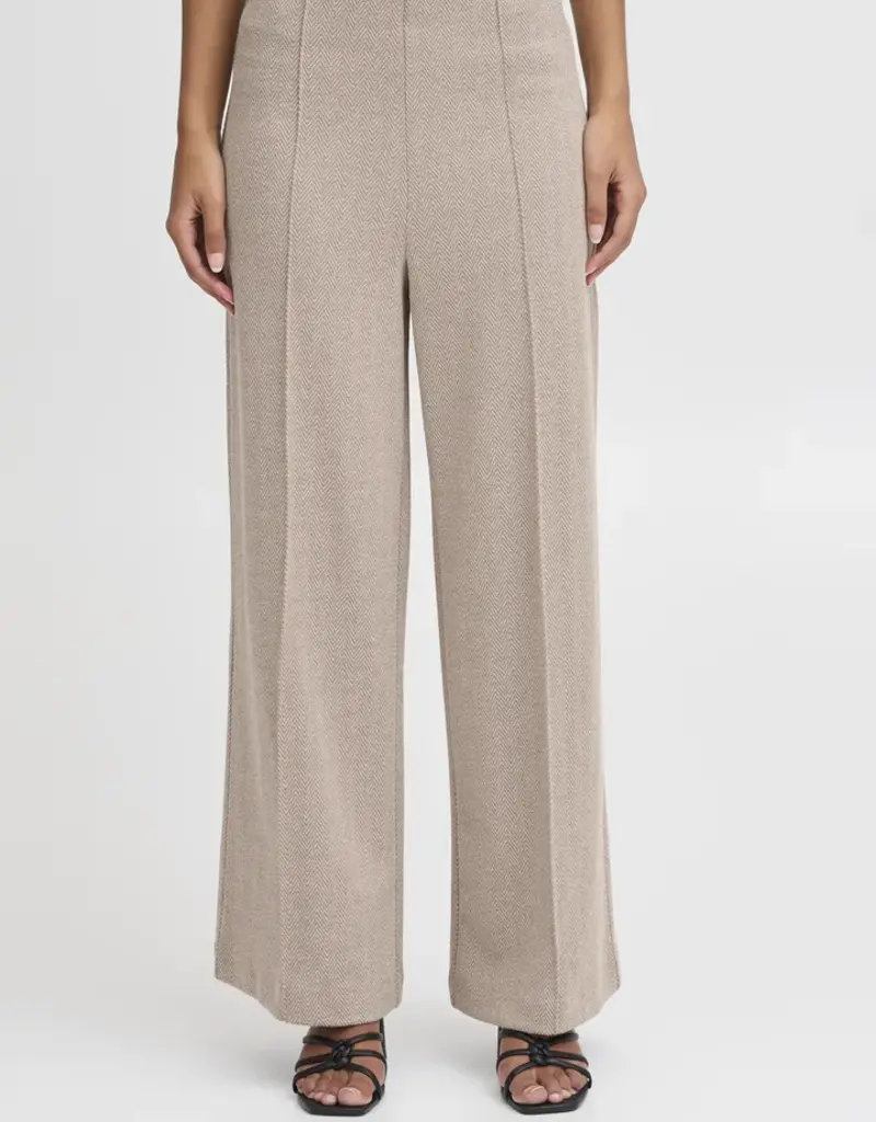 ICHI Kate Herringbone Trouser (FINAL SALE)