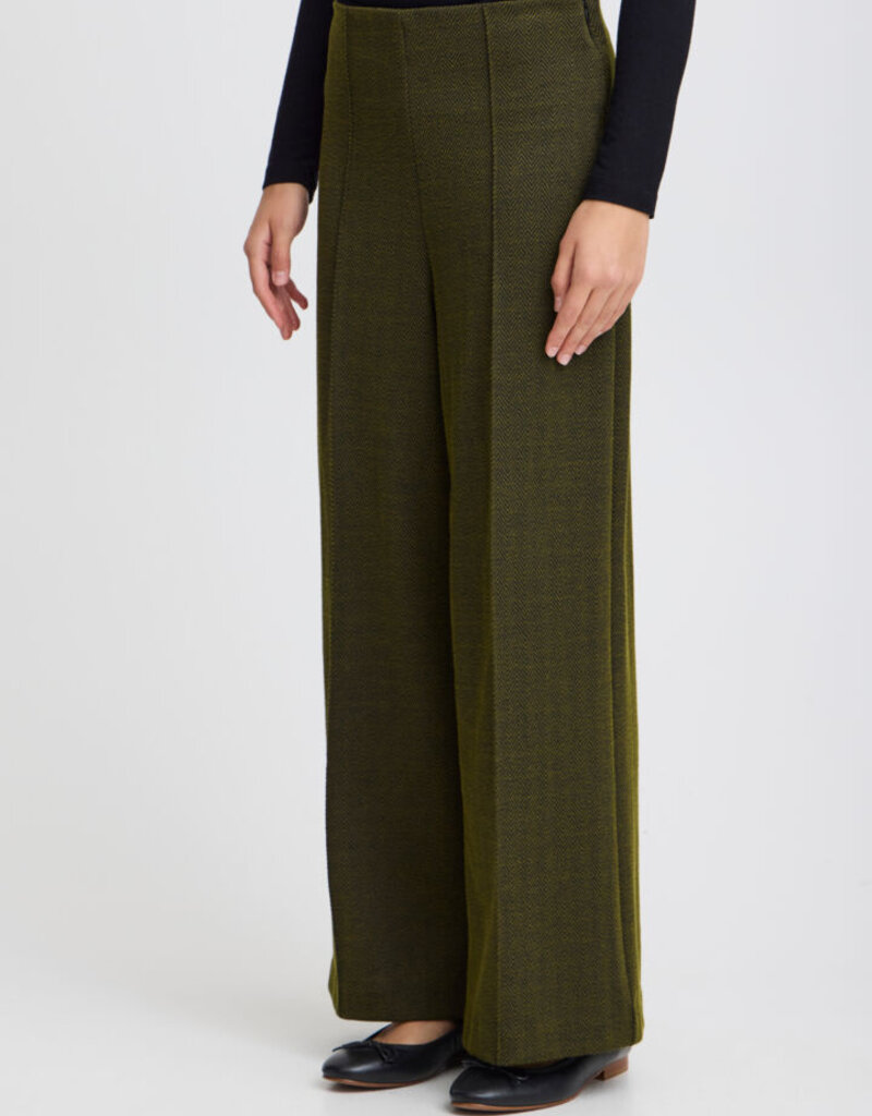 ICHI Kate Herringbone Trouser (FINAL SALE)