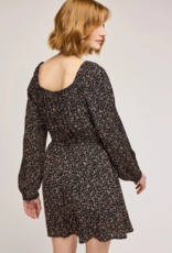 Gentle Fawn Sutton Floral Mini Dress With Puff Sleeve