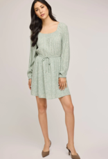 Gentle Fawn Sutton Floral Mini Dress With Puff Sleeve