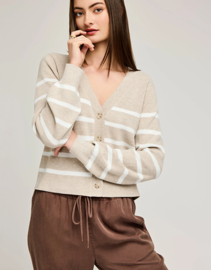 Gentle Fawn Eden Button Up Striped Cardigan