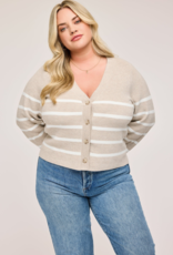 Gentle Fawn Eden Button Up Striped Cardigan