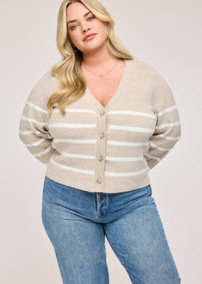 Gentle Fawn Eden Button Up Striped Cardigan