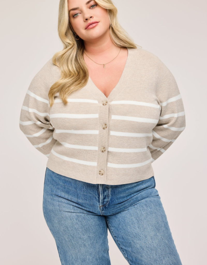 Gentle Fawn Eden Button Up Striped Cardigan