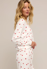 Z-Supply Classic Jersery Heart Long Sleeve Top