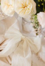 Covetd Bella Hair Bow in Ivory