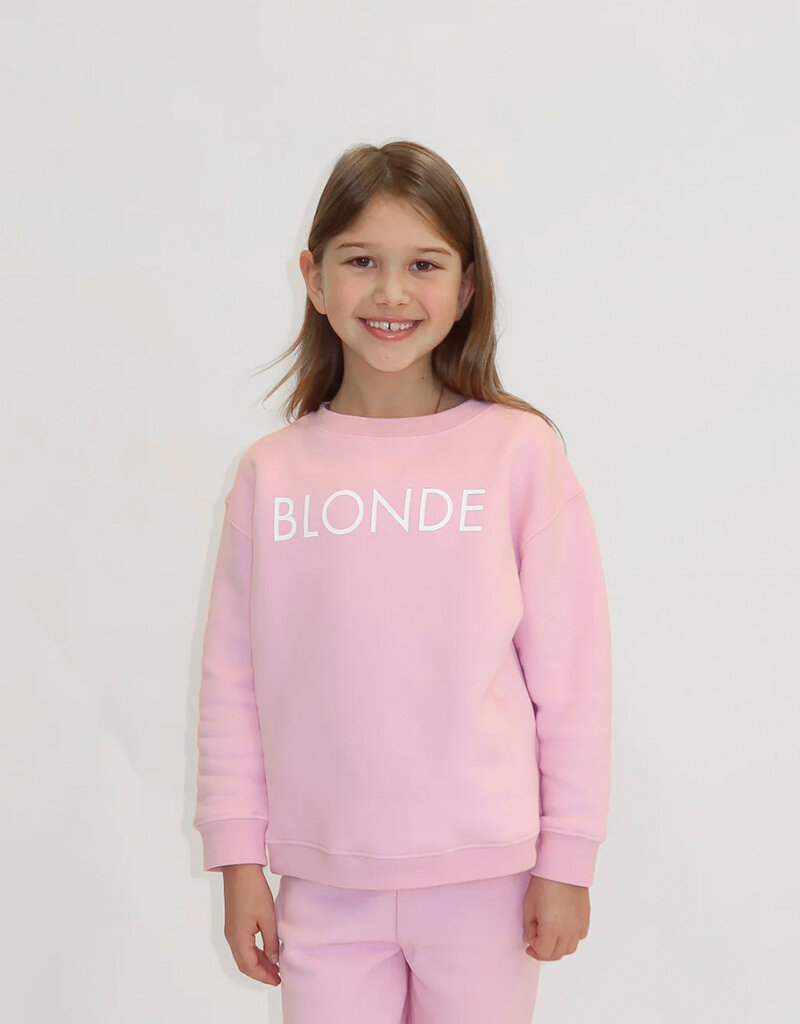 Brunette the Label Kids Blonde Core Crew