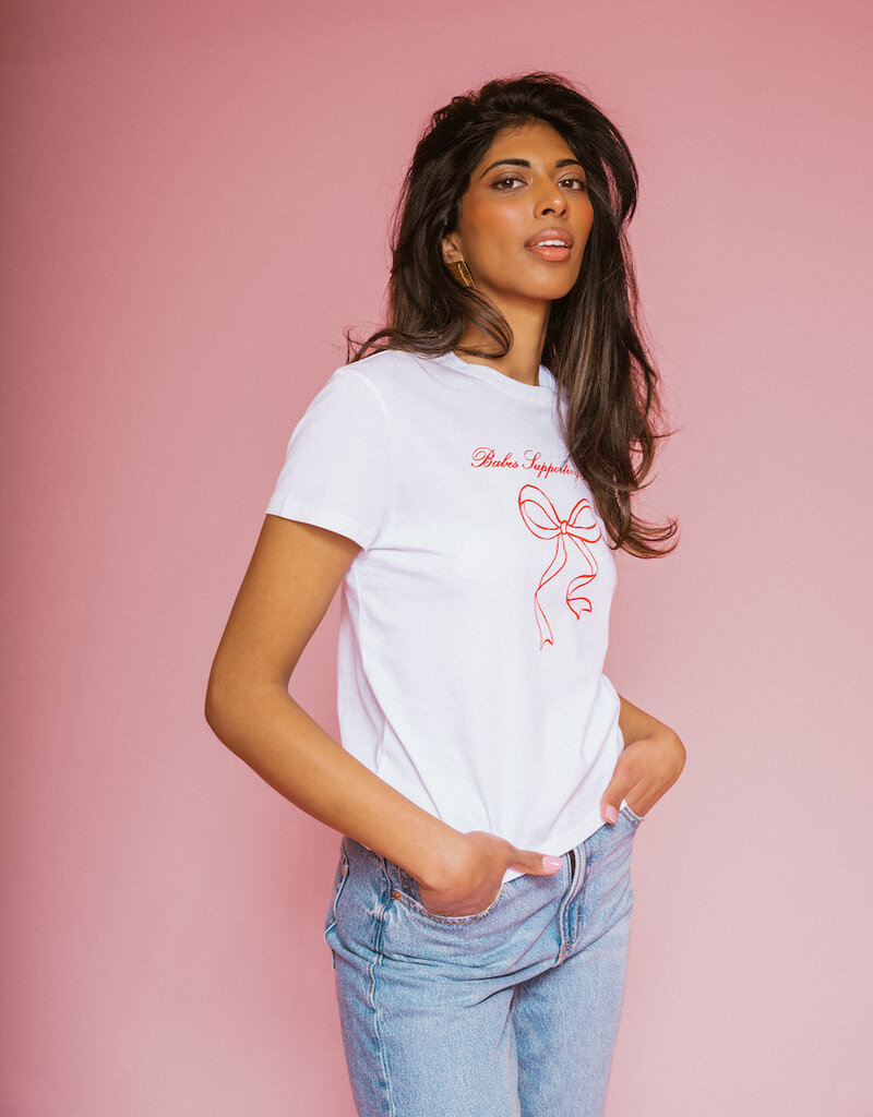 Brunette the Label BSB Bow Regular Tee
