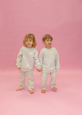 Brunette the Label Brunette the Label - Kids All Over Heart Crew *More Colours*