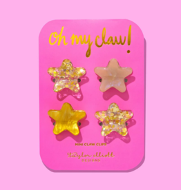 Taylor Elliot Designs Star Claw Clip - 4 Pack