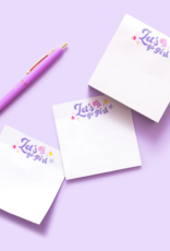 Taylor Elliot Designs Let's Go Girl Sticky Note