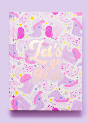 Taylor Elliot Designs Let's Go Girl Notebook