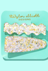 Taylor Elliot Designs Pearl Confetti Clip Set