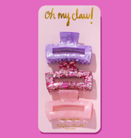 Taylor Elliot Designs Trio Claw Hair Clip - Set of 3