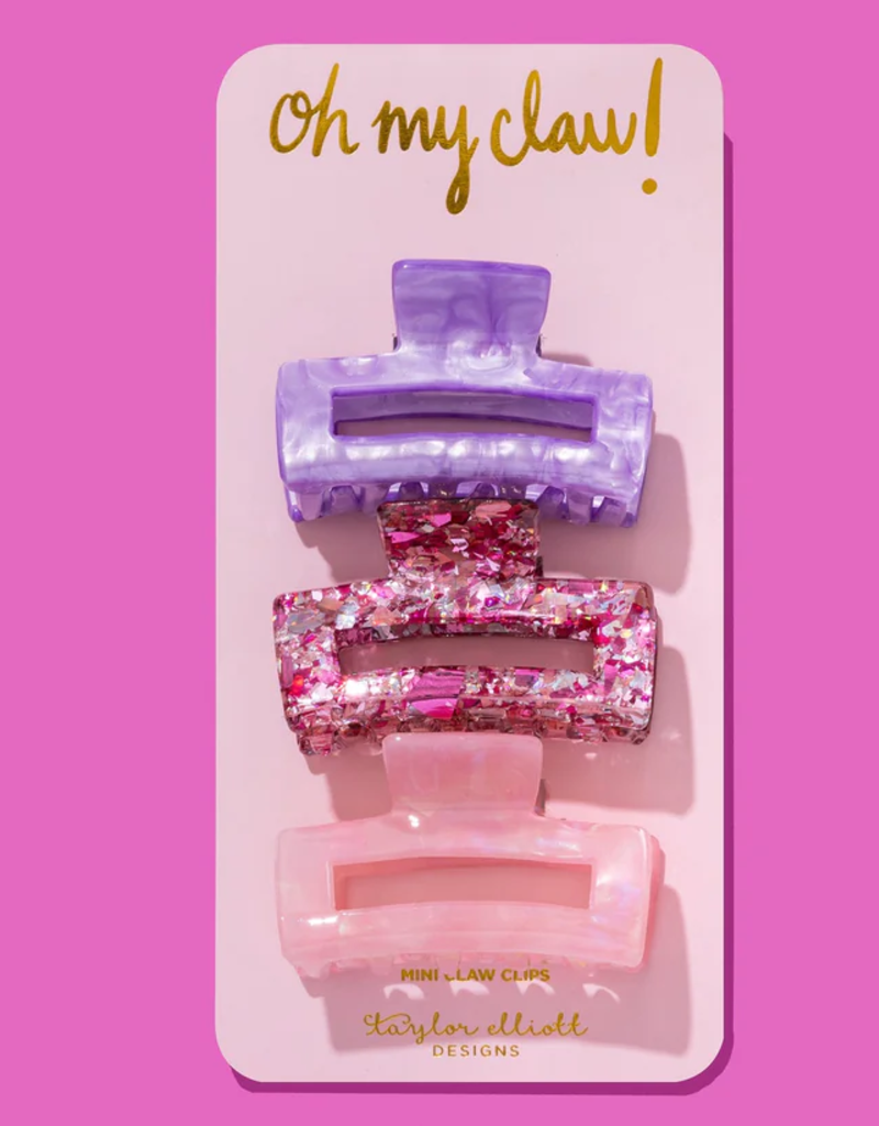 Taylor Elliot Designs Oh My Claw Claw Clip Trio