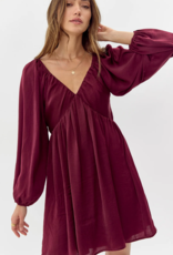 Greylin Aya Gathered Mini Dress