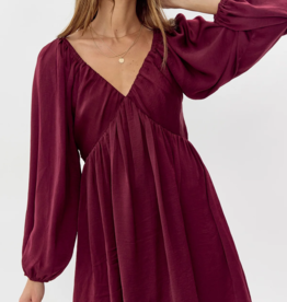 Greylin Aya Gathered Mini Dress
