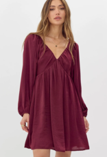 Greylin Aya Gathered Mini Dress