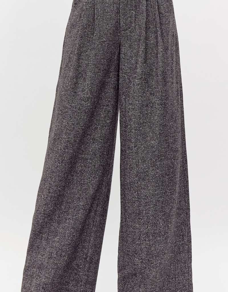 Greylin Adele Herringbone Wide Leg Trouser